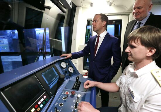 Prime Minister Dmitry Medvedev's working trip to St. Petersburg
