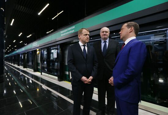 Prime Minister Dmitry Medvedev's working trip to St. Petersburg
