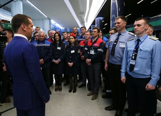 Prime Minister Dmitry Medvedev's working trip to St. Petersburg