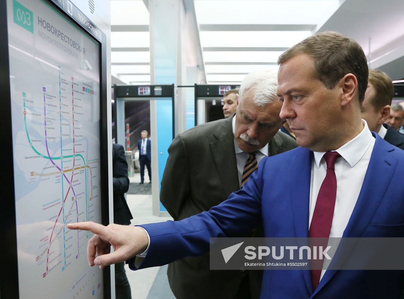 Prime Minister Dmitry Medvedev's working trip to St. Petersburg
