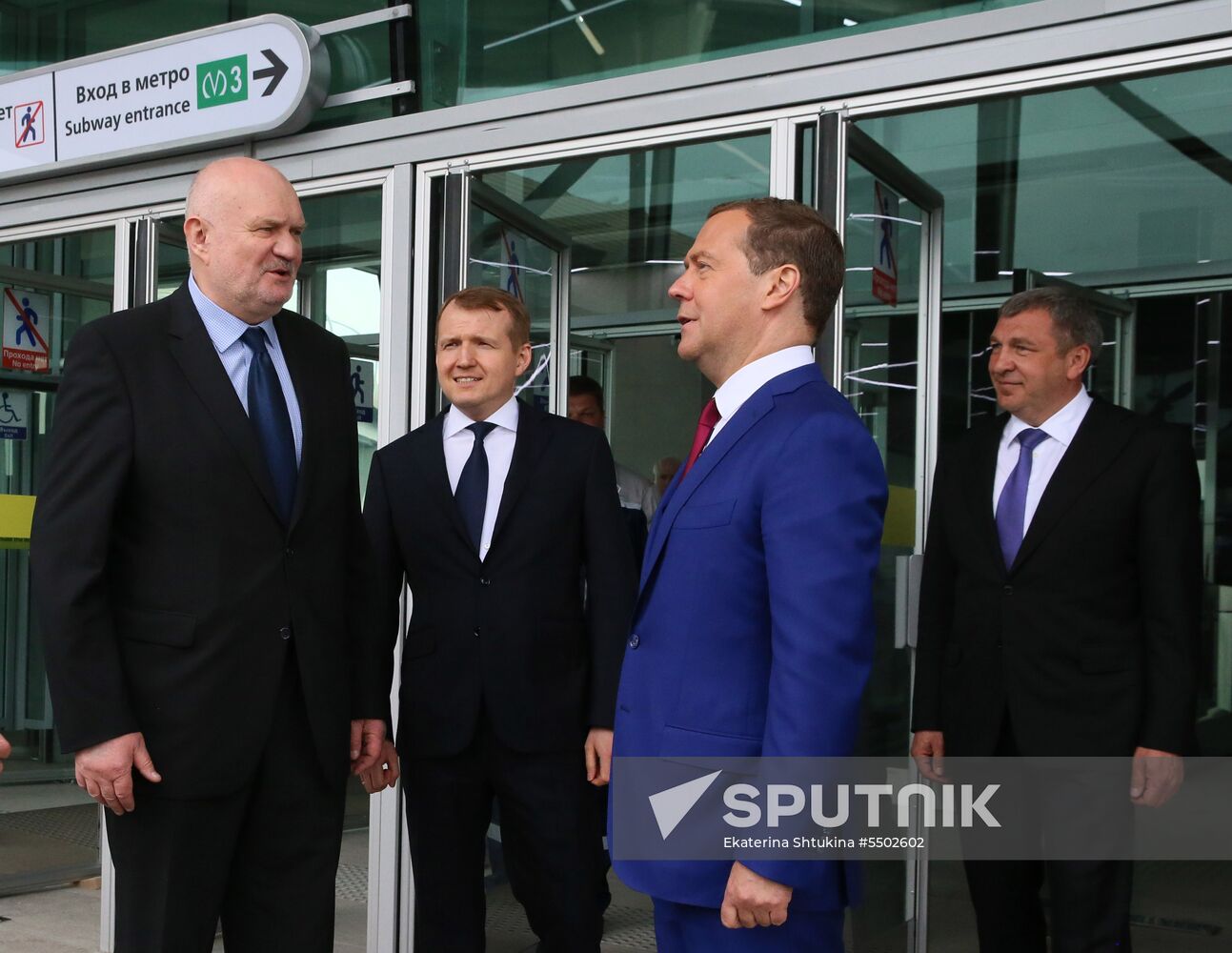 Prime Minister Dmitry Medvedev's working trip to St. Petersburg