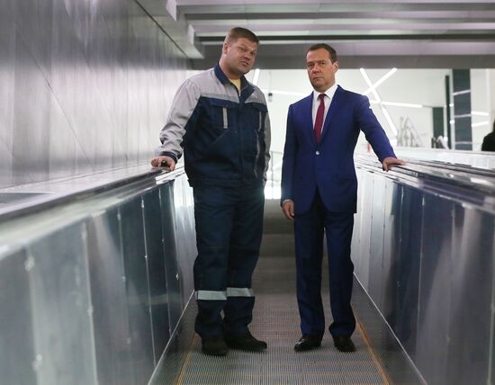 Prime Minister Dmitry Medvedev's working trip to St. Petersburg