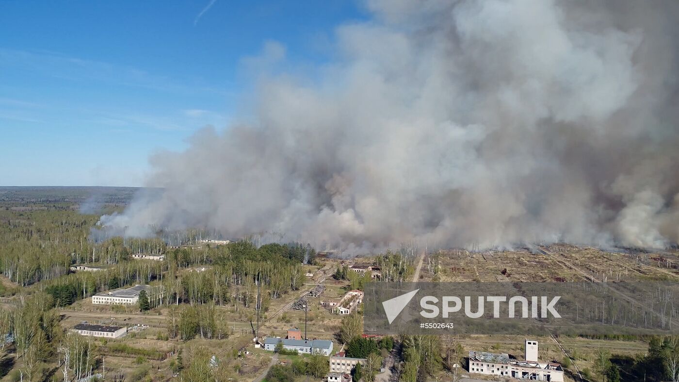 Munitions explosions in Udmurtia
