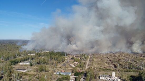 Munitions explosions in Udmurtia