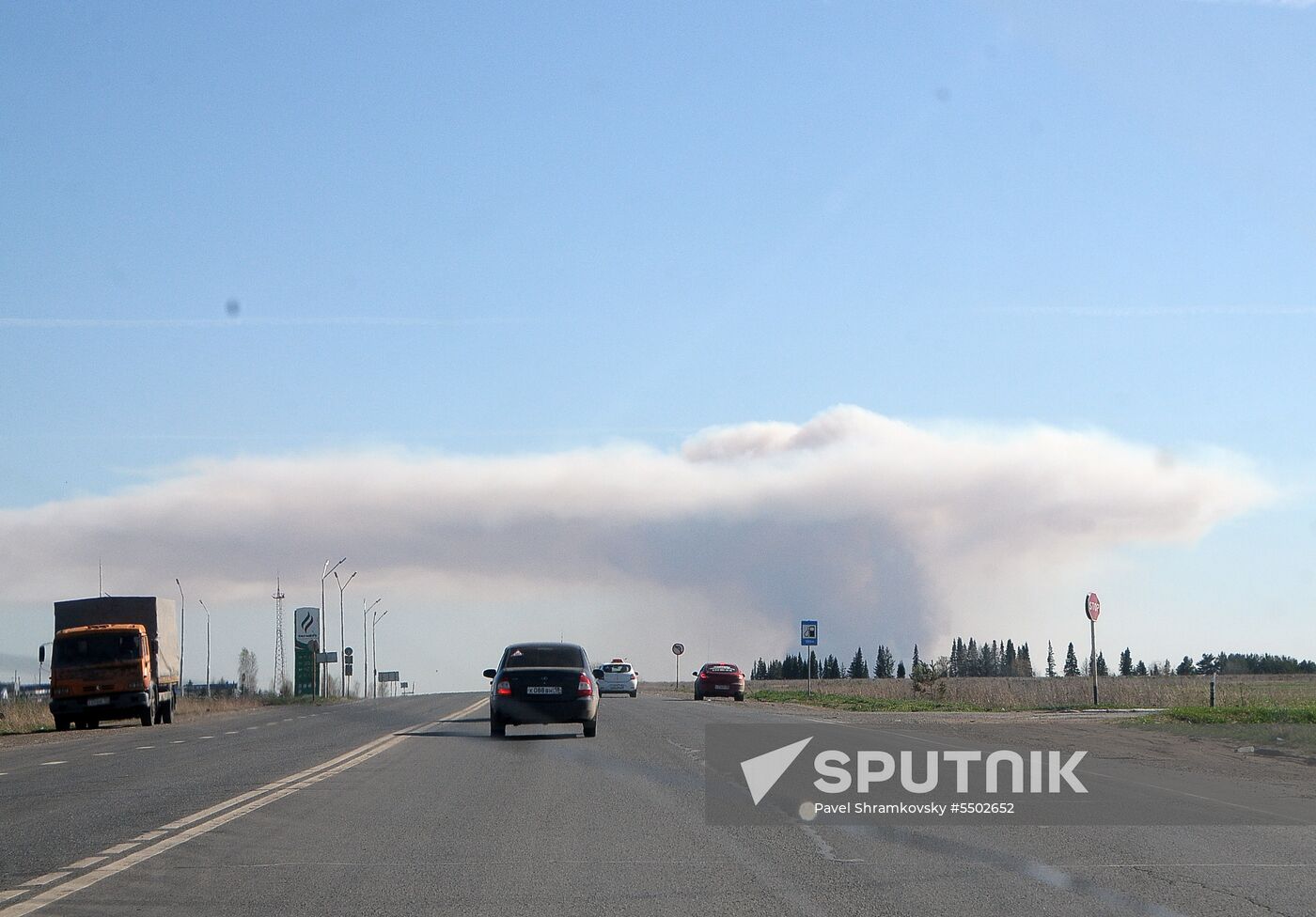Munitions explosions in Udmurtia
