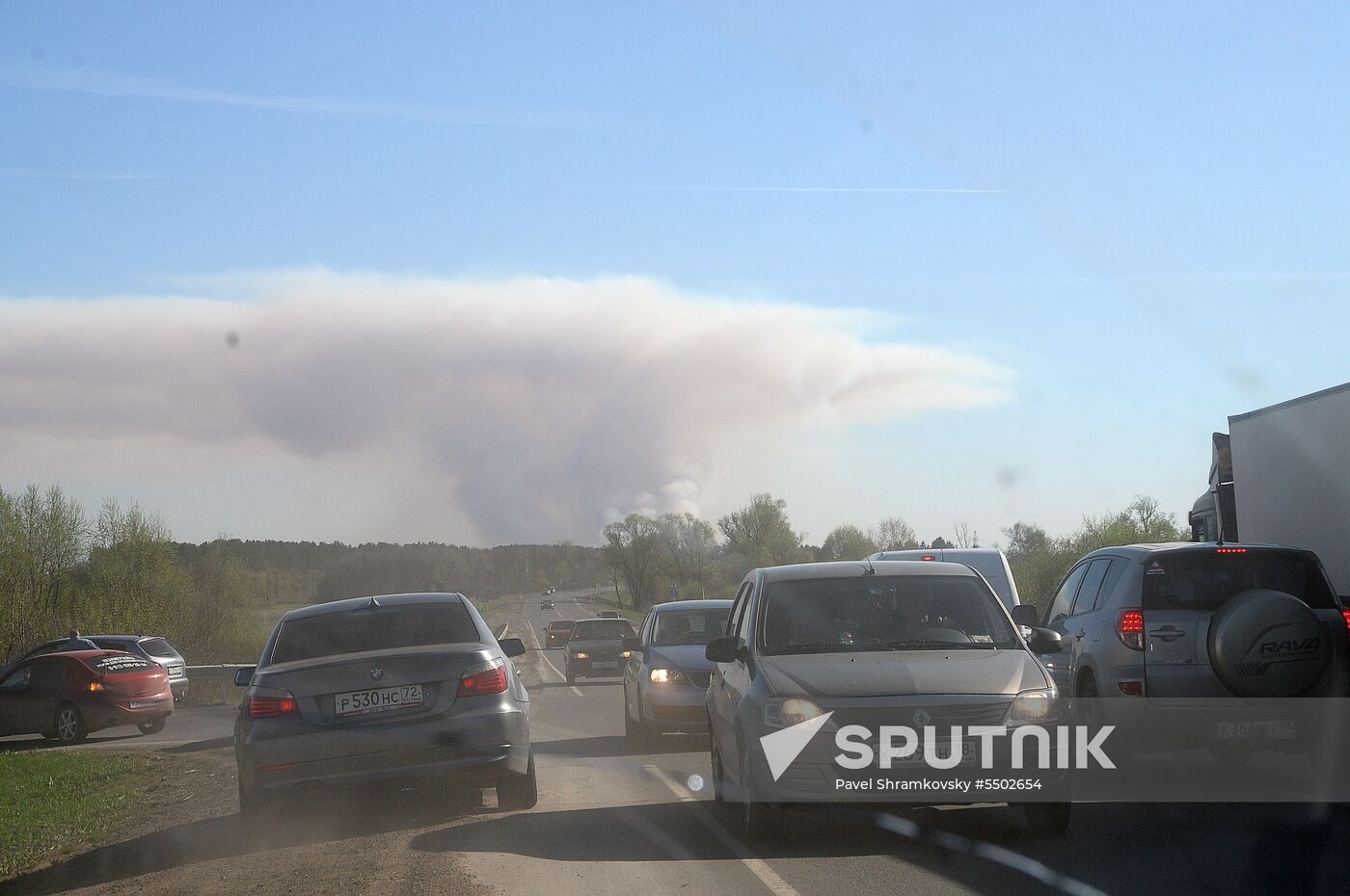 Munitions explosions in Udmurtia