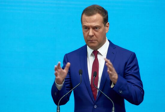 Prime Minister Dmitry Medvedev's working trip to St. Petersburg