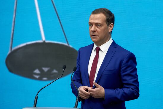 Prime Minister Dmitry Medvedev's working trip to St. Petersburg