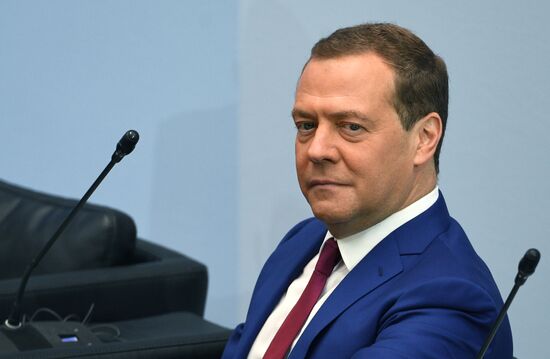 Prime Minister Dmitry Medvedev's working trip to St. Petersburg
