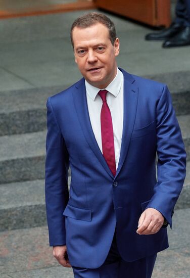 Prime Minister Dmitry Medvedev's working trip to St. Petersburg