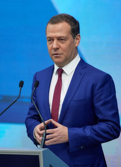 Prime Minister Dmitry Medvedev's working trip to St. Petersburg