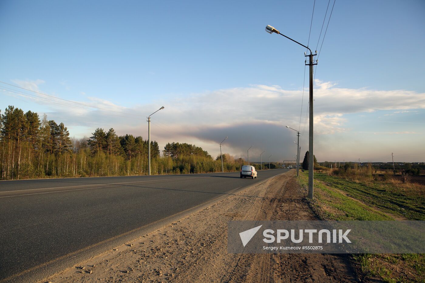Munitions explosions in Udmurtia