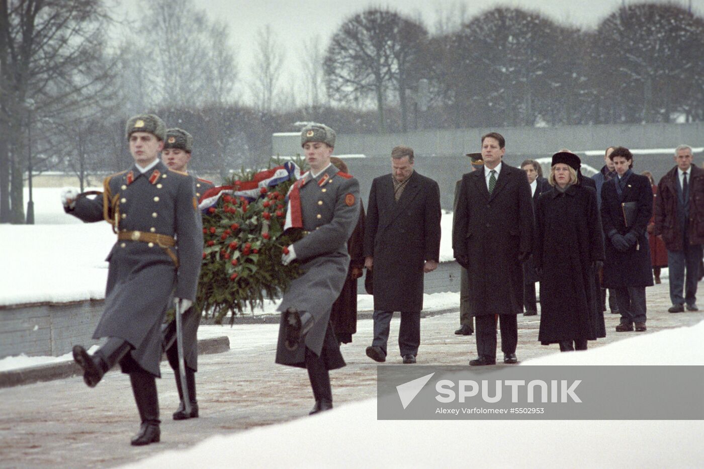 US Vice President Albert Gore's visit to Russia