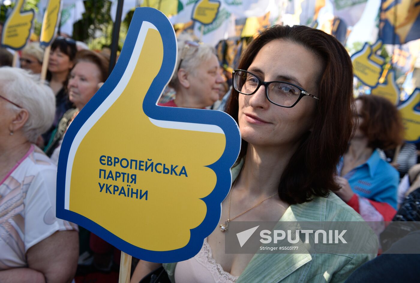 Protesters in Kiev demand electoral reforms
