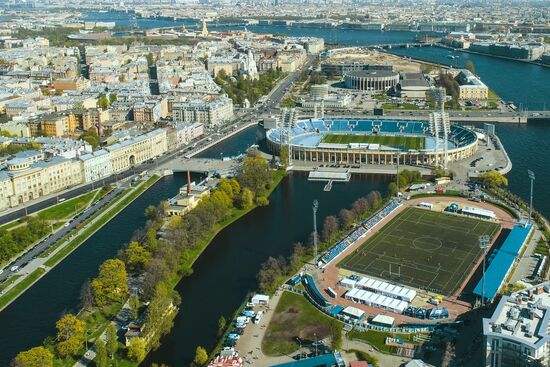 Petrovsky Stadium in St. Petersburg