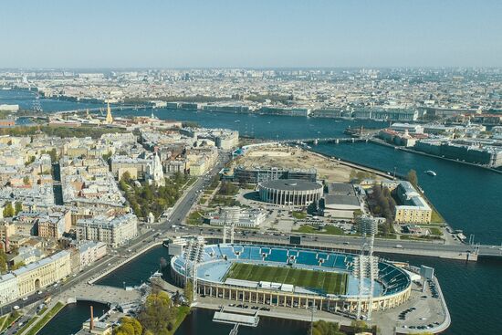Petrovsky Stadium in St. Petersburg