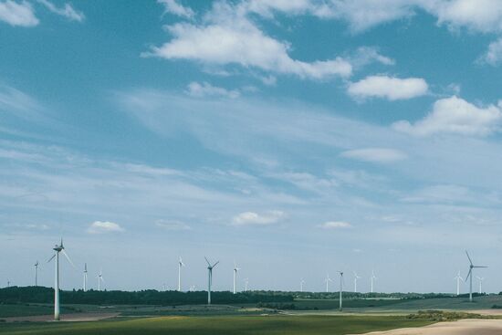 Wind farm in Lithuania