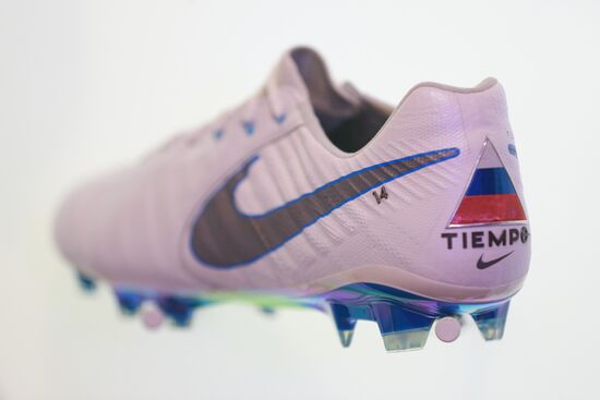 Russian national football team presents new football boots