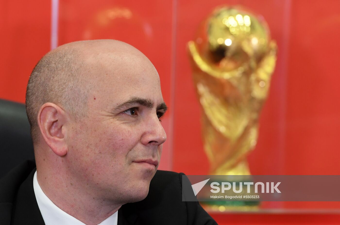 2018 FIFA World Cup trophy presented in Kazan