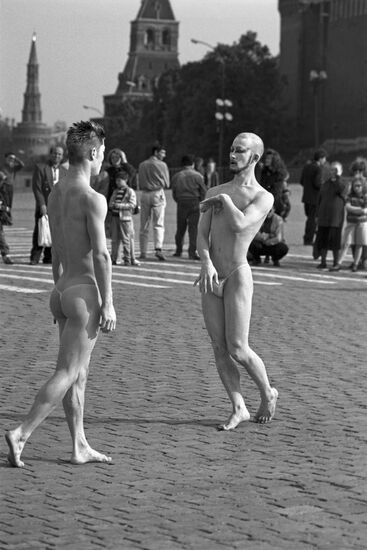 Performance on Moscow's Red Square