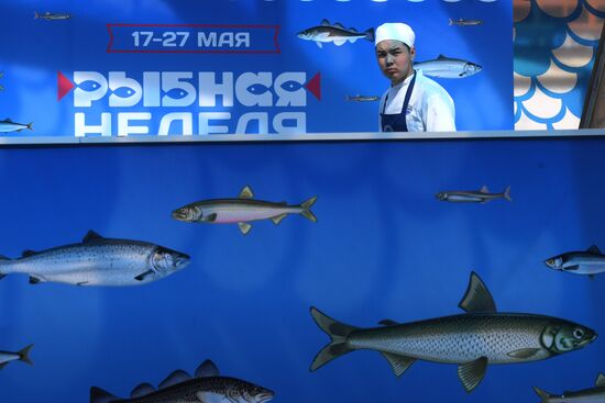 Fish Week in Moscow