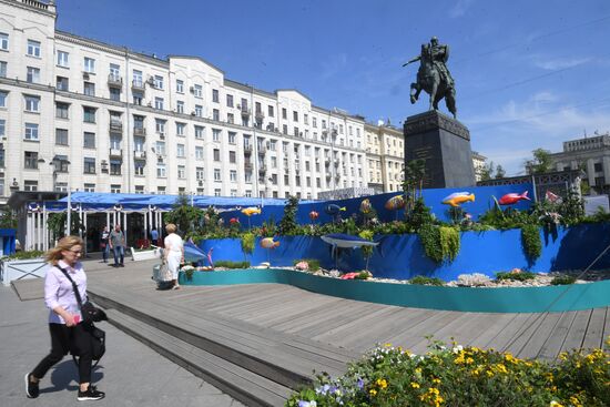 Fish Week in Moscow