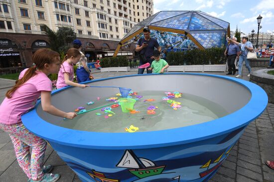 Fish Week in Moscow