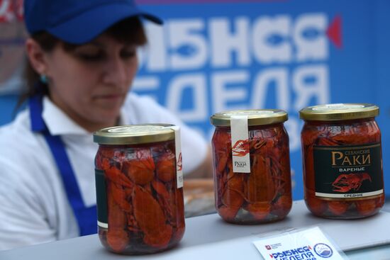 Fish Week in Moscow