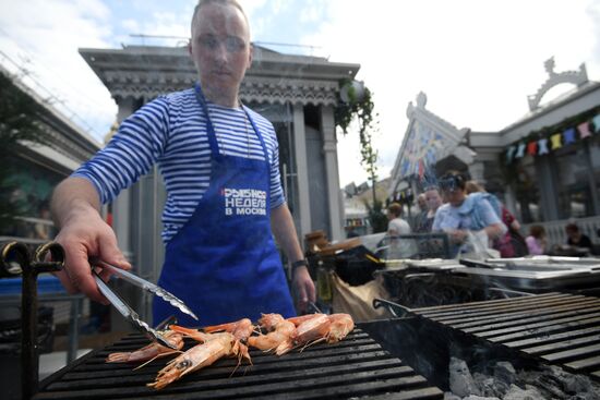 Fish Week in Moscow