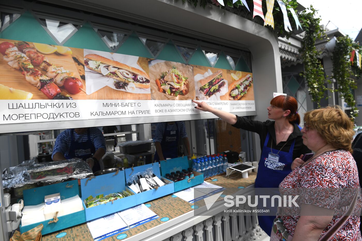 Fish Week in Moscow