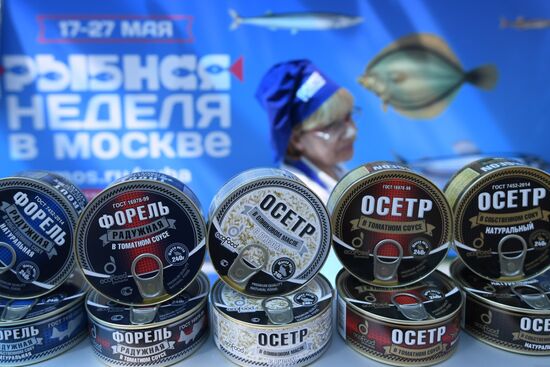 Fish Week in Moscow