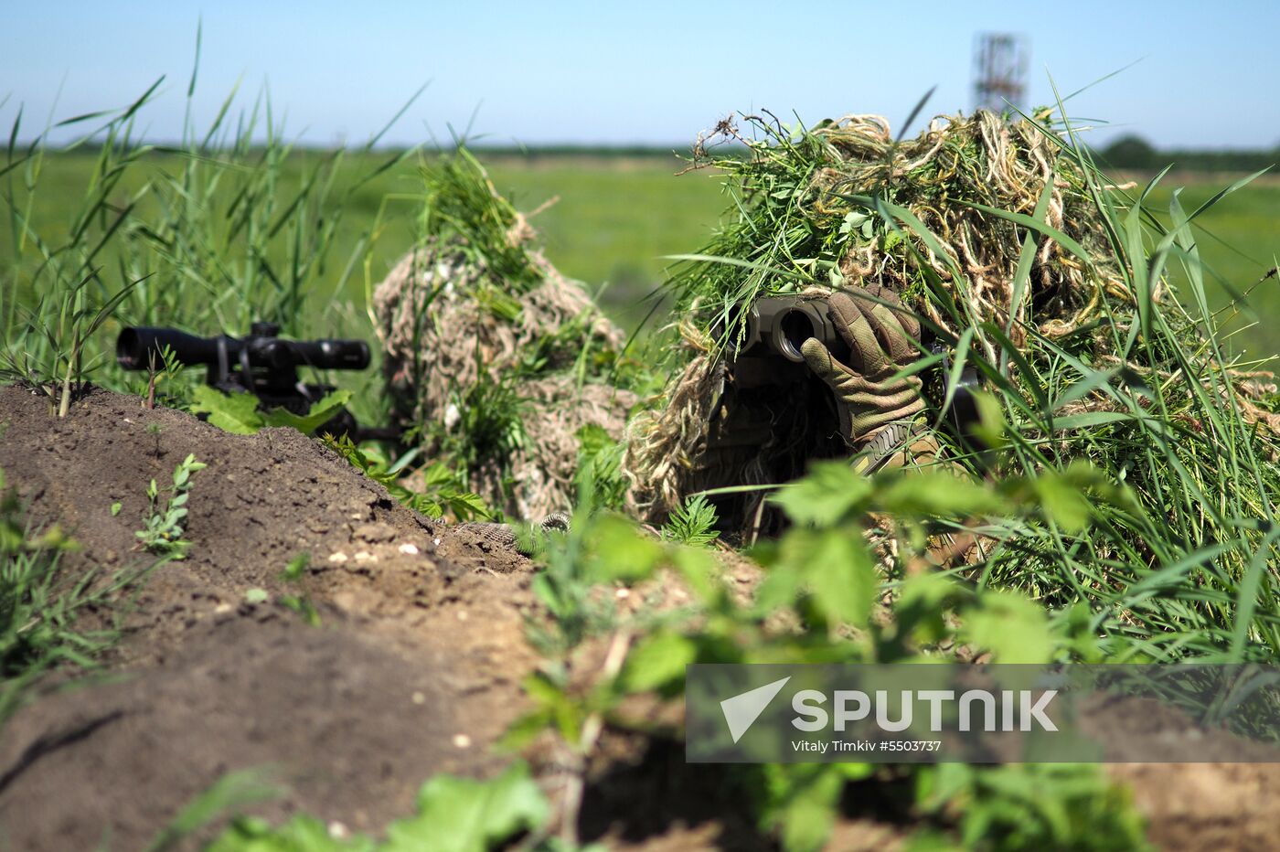 Tactical special exercises in Krasnodar Territory