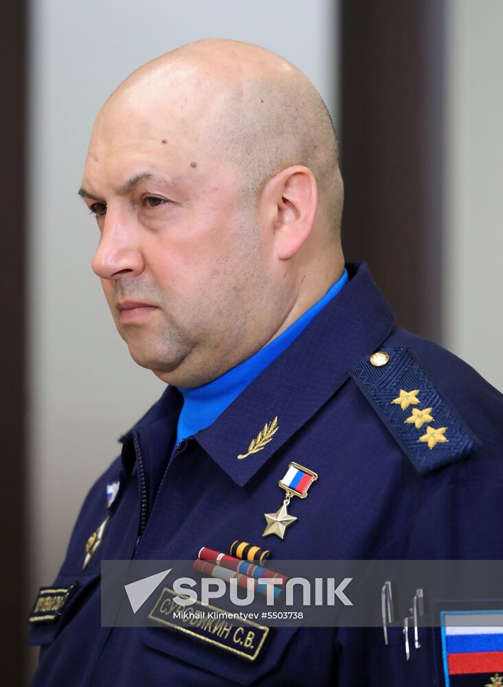 President Vladimir Putin holds meeting with officials of Defense Ministry and defense industry