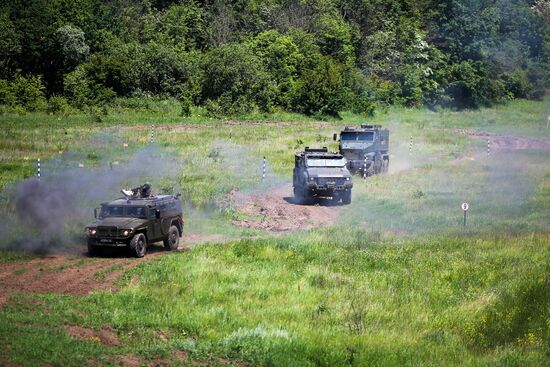 Tactical special exercises in Krasnodar Territory