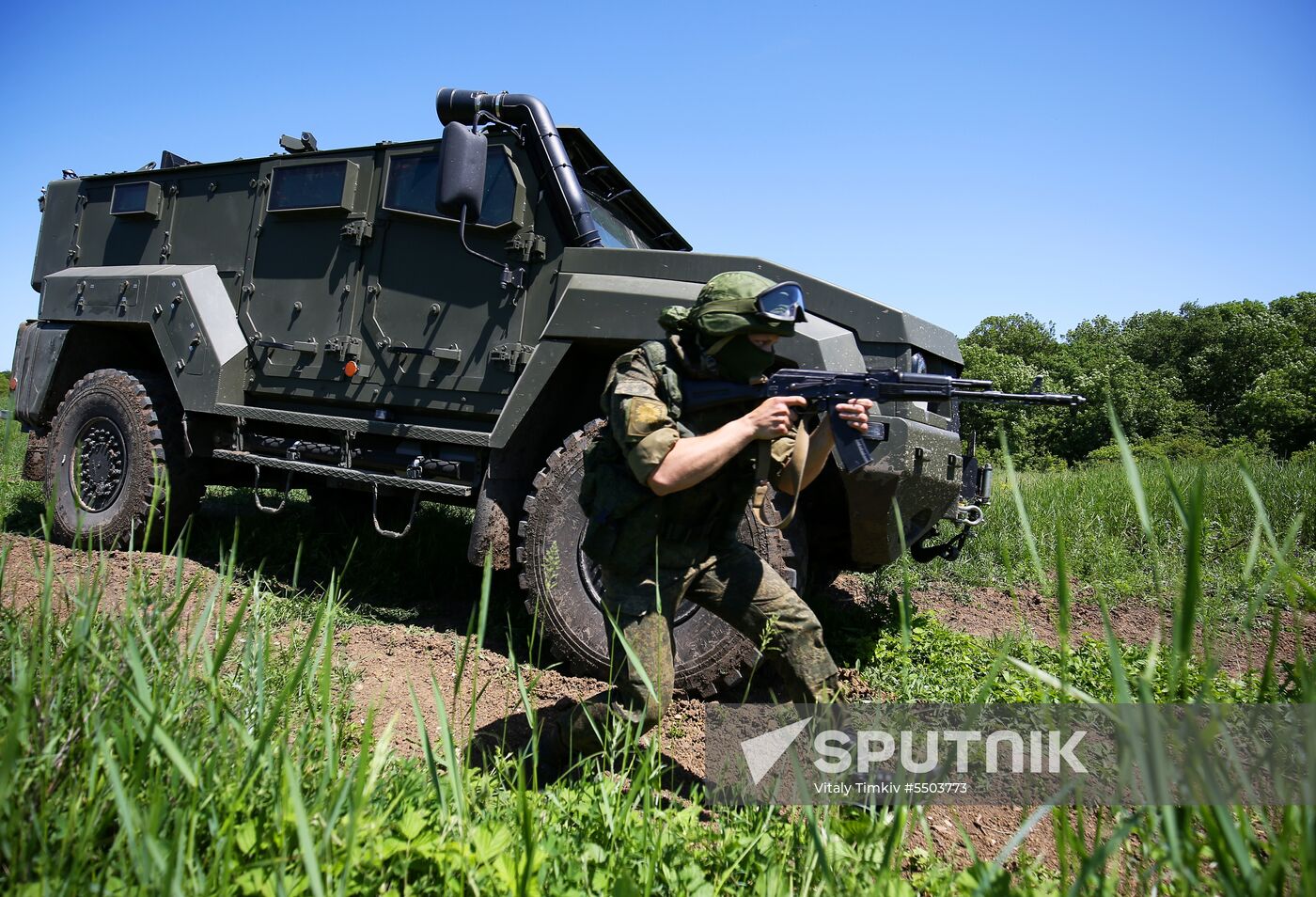 Tactical special exercises in Krasnodar Territory