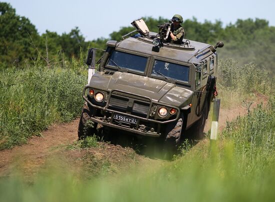 Tactical special exercises in Krasnodar Territory