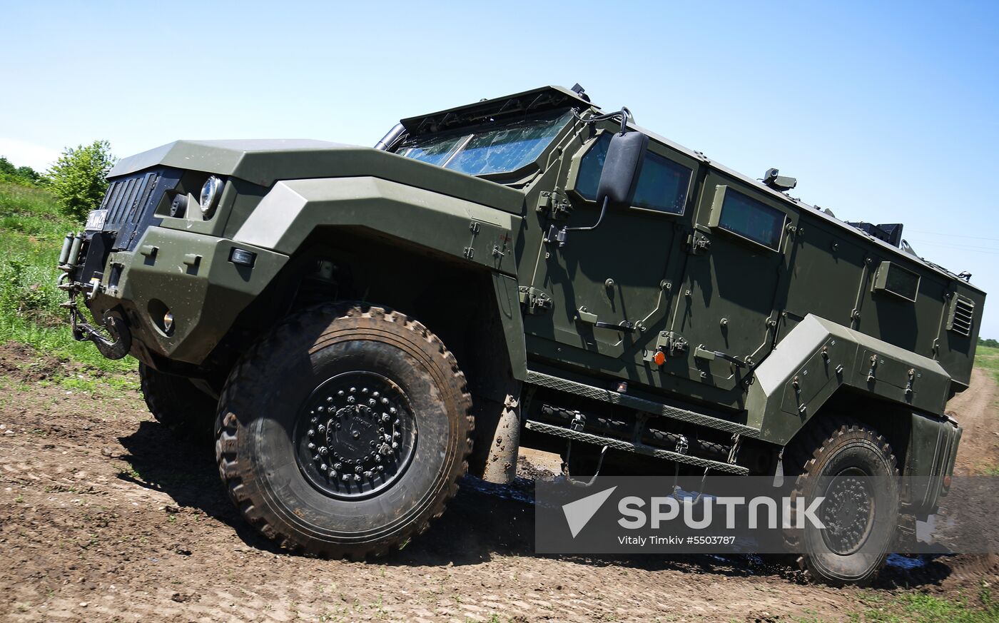 Tactical special exercises in Krasnodar Territory
