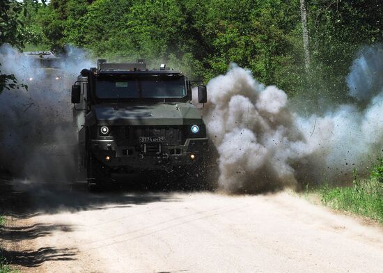 Tactical special exercises in Krasnodar Territory