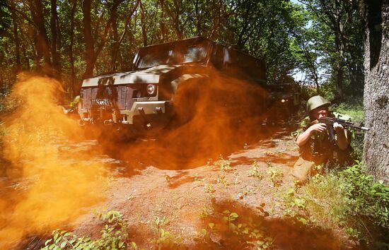 Tactical special exercises in Krasnodar Territory