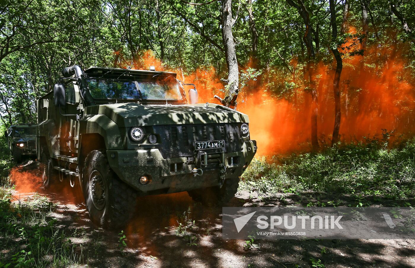 Tactical special exercises in Krasnodar Territory