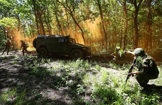 Tactical special exercises in Krasnodar Territory