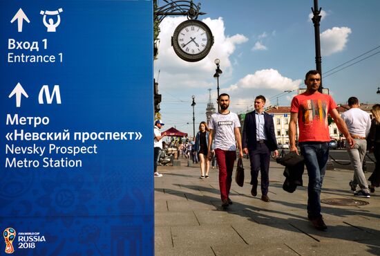 Preparing St. Petersburg for the 2018 FIFA World Cup