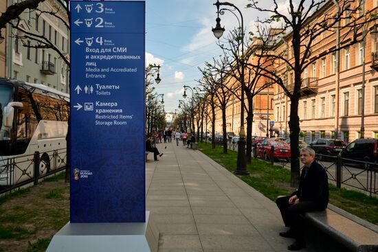 Preparing St. Petersburg for the 2018 FIFA World Cup