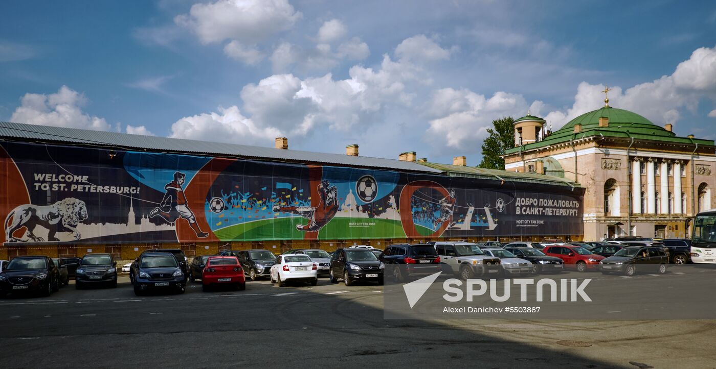 Preparing St. Petersburg for the 2018 FIFA World Cup