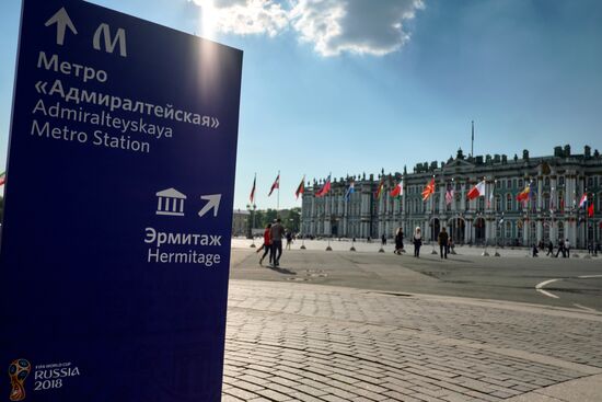 Preparing St. Petersburg for the 2018 FIFA World Cup