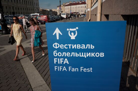 Preparing St. Petersburg for the 2018 FIFA World Cup