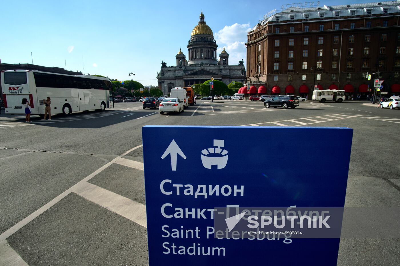 Preparing St. Petersburg for the 2018 FIFA World Cup