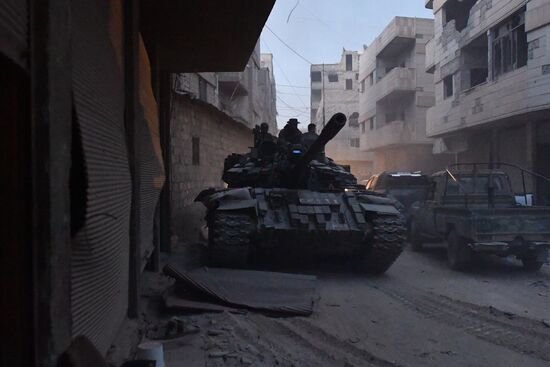 Update on Yarmouk refugee camp in southern suburb of Damascus