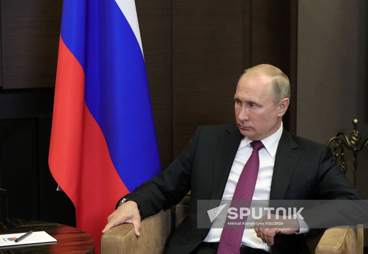 President Vladimir Putin meets with President of Syria Bashar al-Assad in Sochi