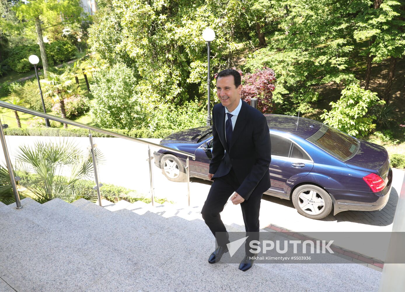 President Vladimir Putin meets with President of Syria Bashar al-Assad in Sochi